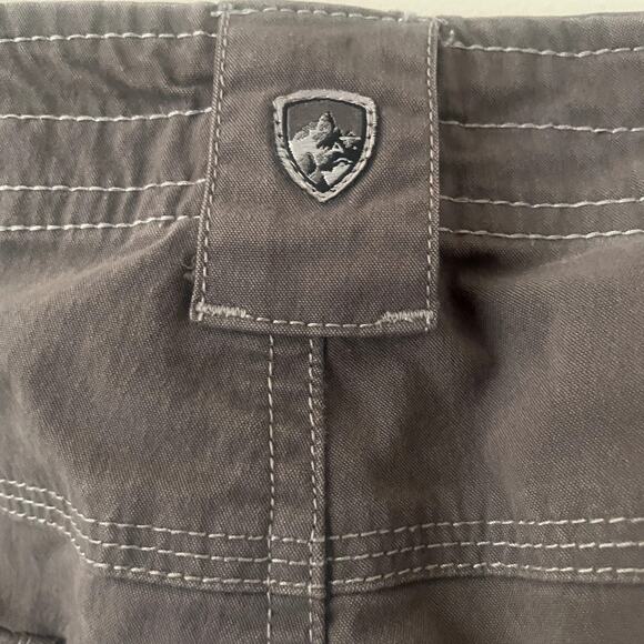 Kuhl Gray Cargo Hiking Shorts Sz 12 - Picture 4 of 7